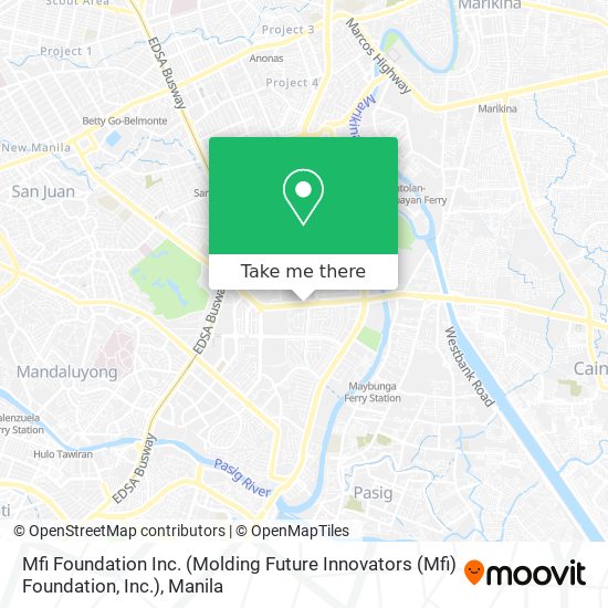 Mfi Foundation Inc. (Molding Future Innovators (Mfi) Foundation, Inc.) map