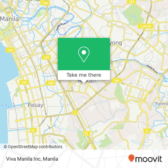 Viva Manila Inc map