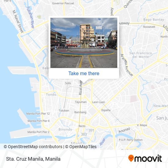 Sta Cruz Manila Map How To Get To Sta. Cruz Manila By Bus Or Train?