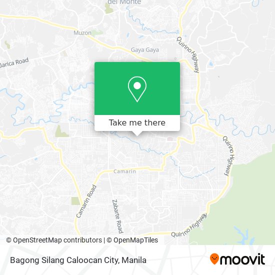 Bagong Silang Caloocan City map