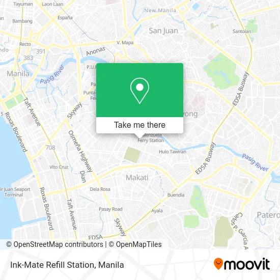 Ink-Mate Refill Station map