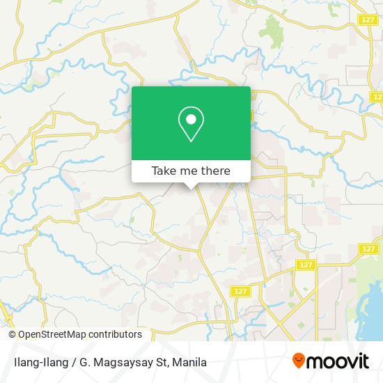 Ilang-Ilang / G. Magsaysay St map