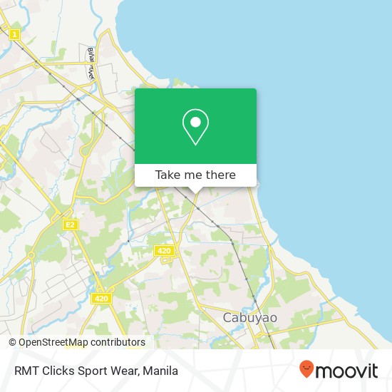 RMT Clicks Sport Wear map