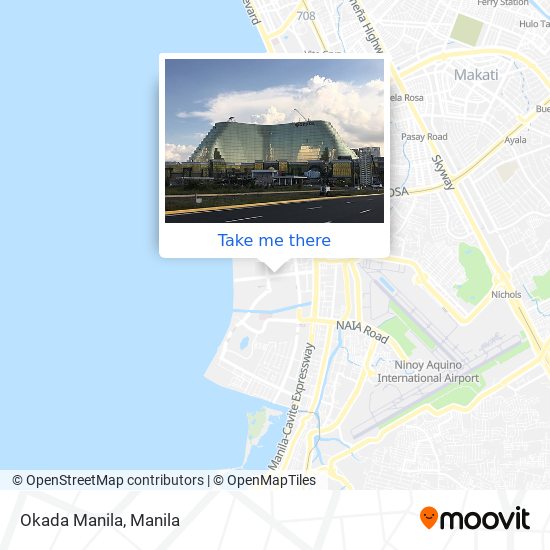 Okada Manila map