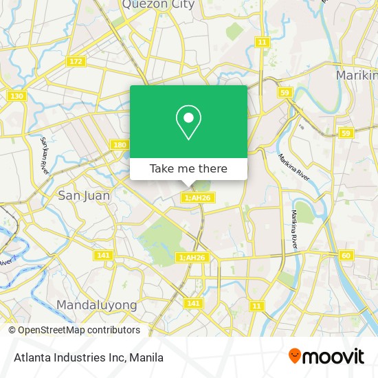 Atlanta Industries Inc map