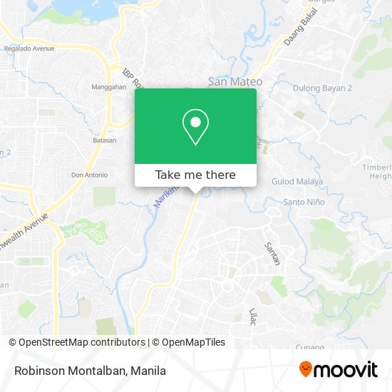 Robinson Montalban map