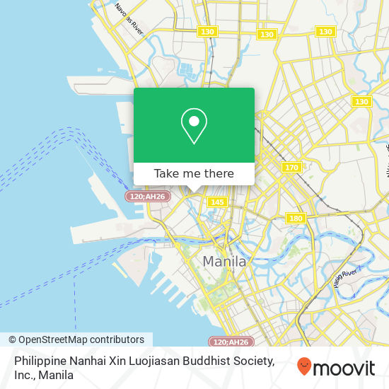 Philippine Nanhai Xin Luojiasan Buddhist Society, Inc. map