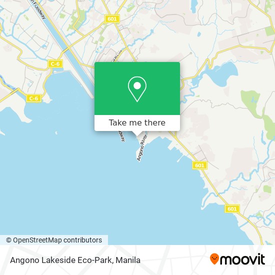 Angono Lakeside Eco-Park map