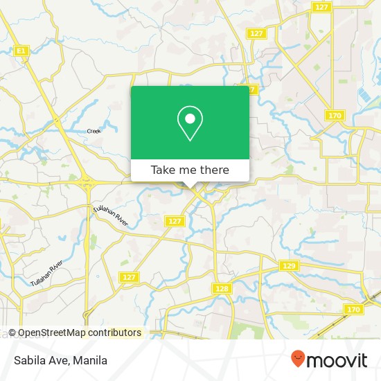 Sabila Ave map