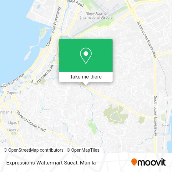 Expressions Waltermart Sucat map