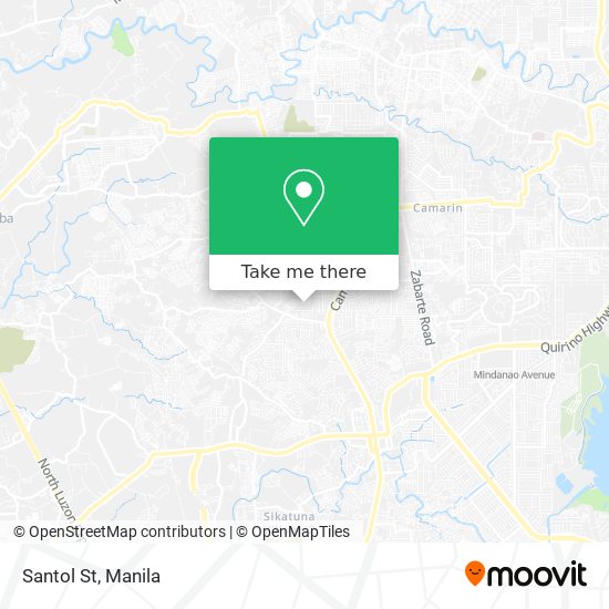 Santol St map