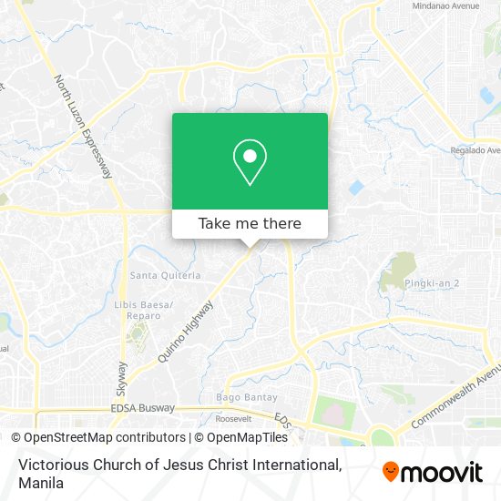 Victorious Church of Jesus Christ International map