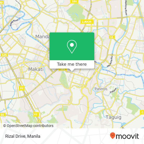 Rizal Drive map