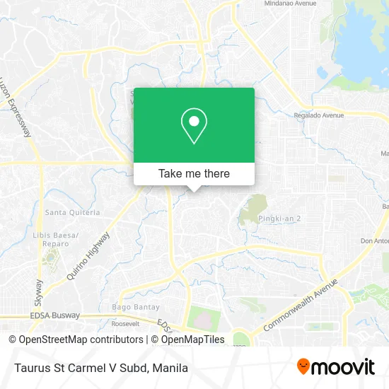 Taurus St Carmel V Subd map