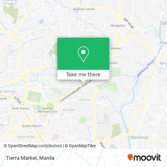 Tierra Market map