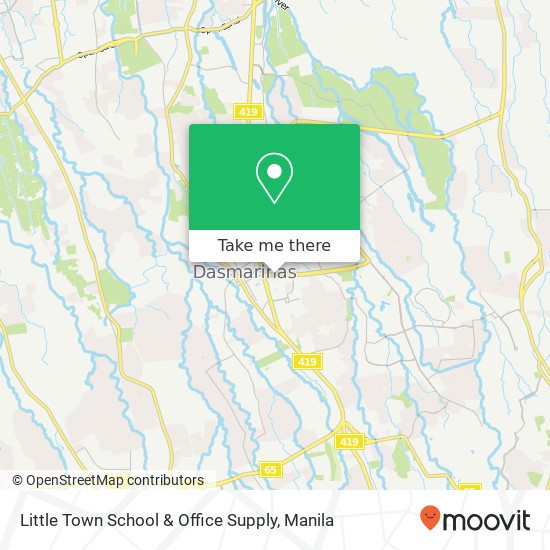 Little Town School & Office Supply map