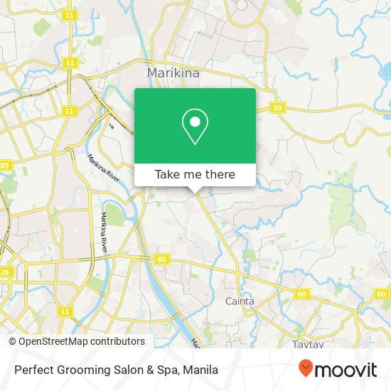 Perfect Grooming Salon & Spa map