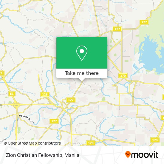 Zion Christian Fellowship map
