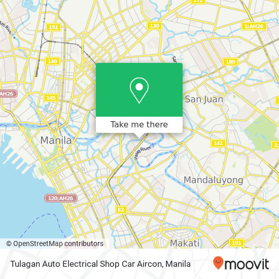 Tulagan Auto Electrical Shop Car Aircon map