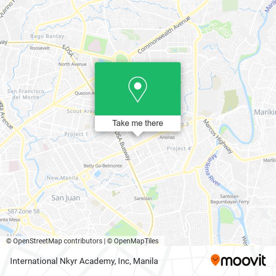 International Nkyr Academy, Inc map