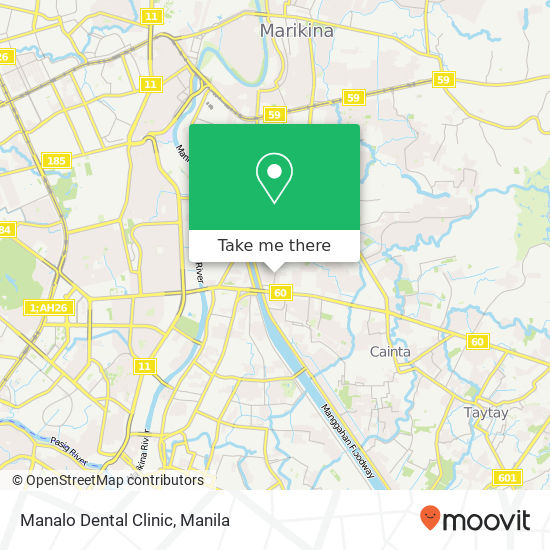 Manalo Dental Clinic map