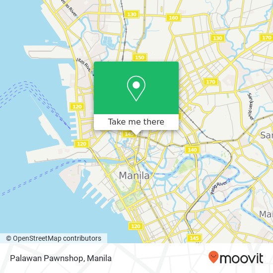 Palawan Pawnshop map