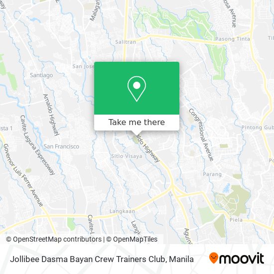 Jollibee Dasma Bayan Crew Trainers Club map