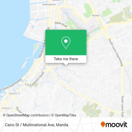 Cairo St / Multinational Ave map
