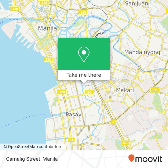 Camalig Street map