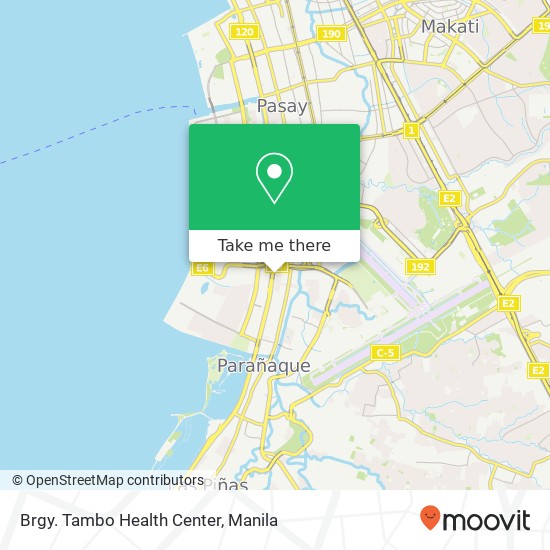 Brgy. Tambo Health Center map