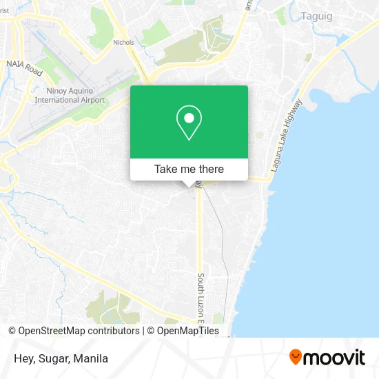 Hey, Sugar map