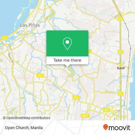 Open Church map