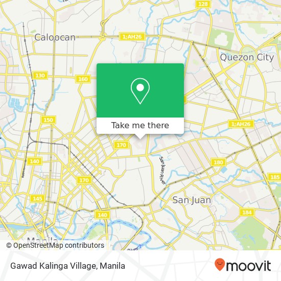 Gawad Kalinga Village map