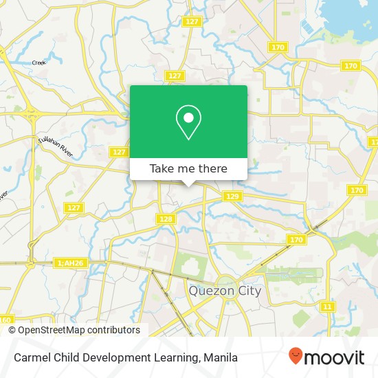 Carmel Child Development Learning map