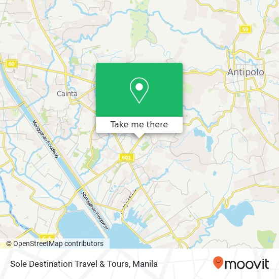 Sole Destination Travel & Tours map