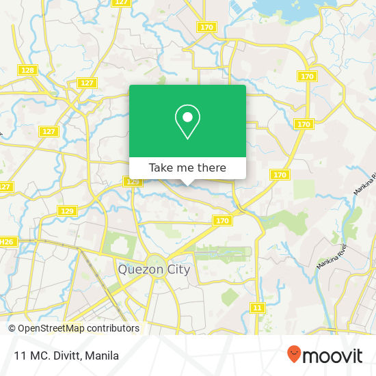 11 MC. Divitt map