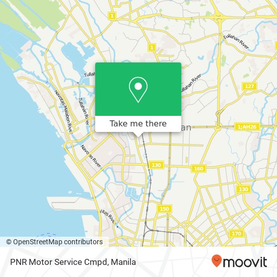 PNR Motor Service Cmpd map