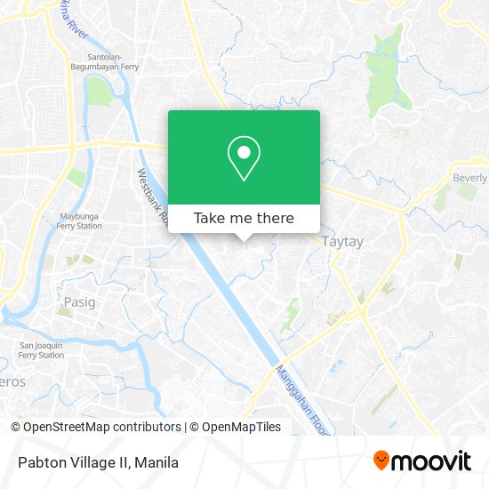 Pabton Village II map