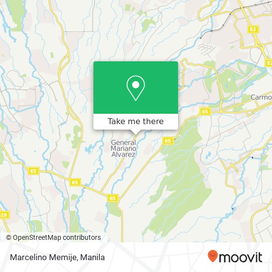 Marcelino Memije map