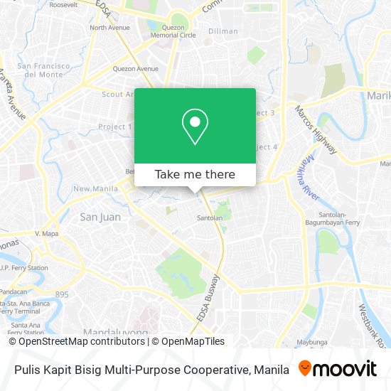 Pulis Kapit Bisig Multi-Purpose Cooperative map