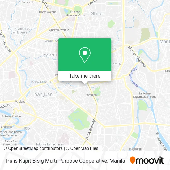 Pulis Kapit Bisig Multi-Purpose Cooperative map