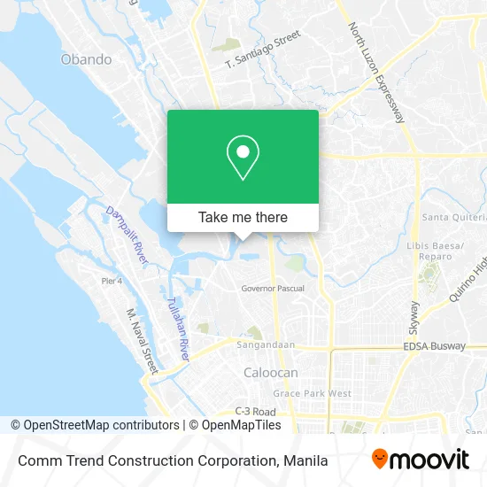 Comm Trend Construction Corporation map