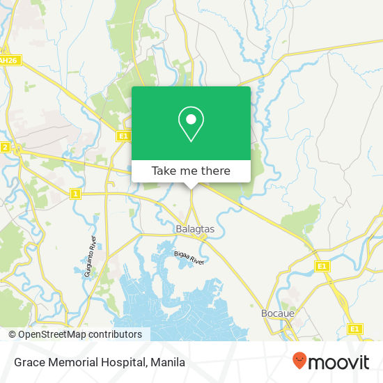 Grace Memorial Hospital map