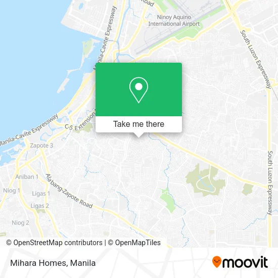 Mihara Homes map