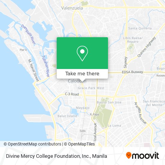 Divine Mercy College Foundation, Inc. map