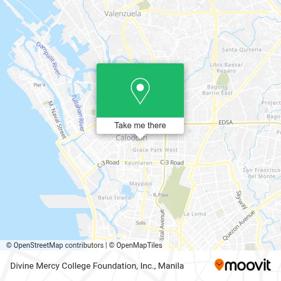 Divine Mercy College Foundation, Inc. map