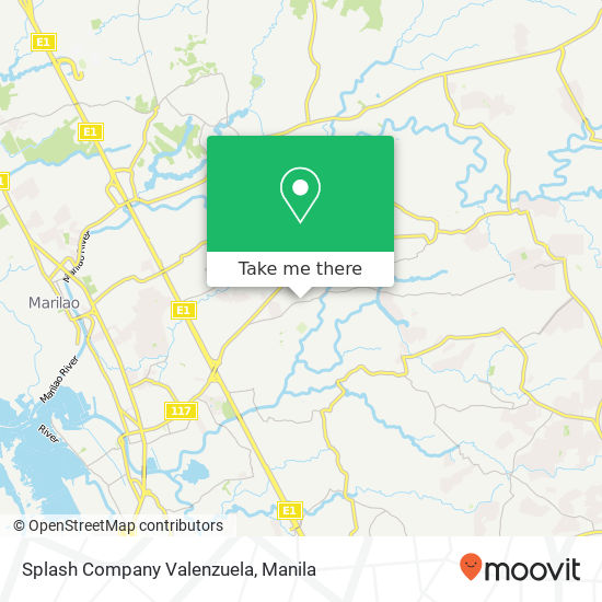 Splash Company Valenzuela map