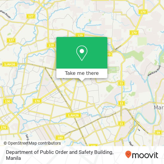 Department of Public Order and Safety Building map