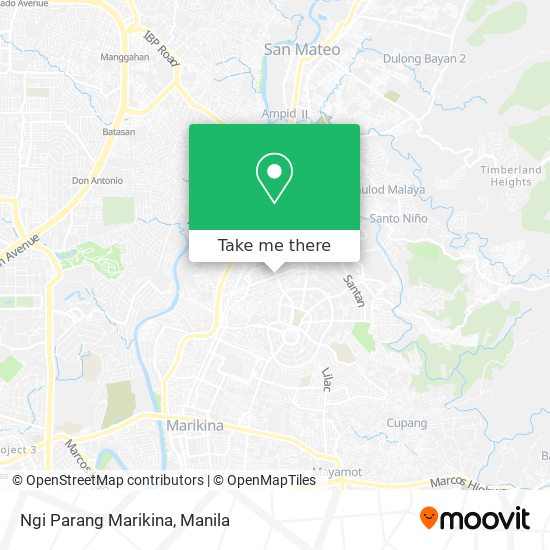 Ngi Parang Marikina map