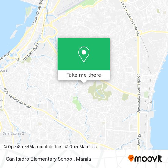 San Isidro Elementary School map